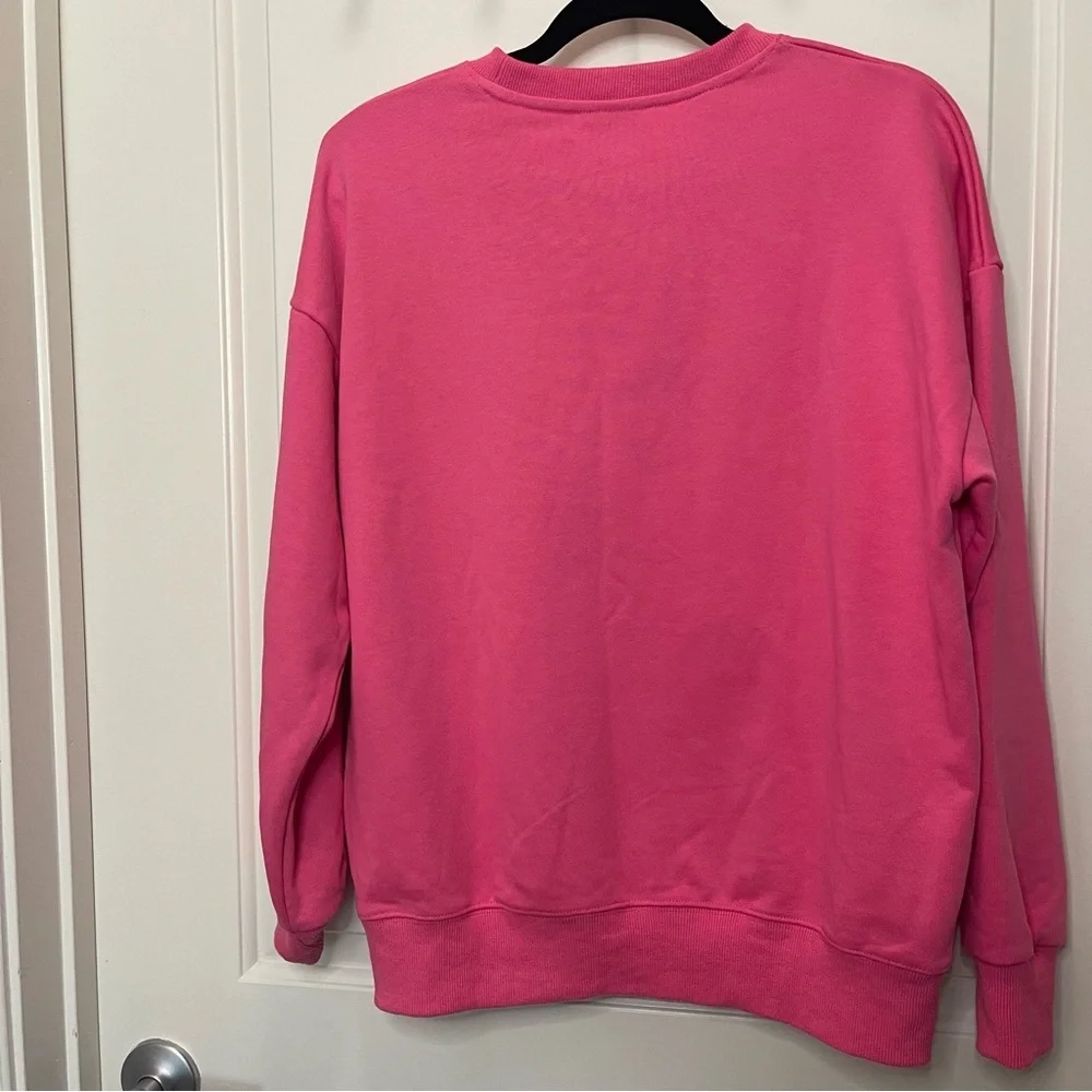 Nirvana Pink Graphic Women's Sweatshirt - Picture 2 of 2